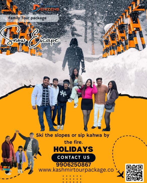 Discover the Enchanting Valleys of Kashmir: A Family Adventure with Denizen Holidays- Dr Tariq Ahmad Guroo Kashmir, often hailed as "Paradise on Earth," is more than just a destination—it's a tapestry of breathtaking landscapes, vibrant cultures, and unforgettable experiences waiting to unfold for your family. At Denizen Holidays, we specialise in crafting bespoke Kashmir tour packages that turn ordinary trips into cherished memories. Whether you're planning a multi-generational getaway or a fun-filled escape with the kids, our expertly curated itineraries ensure every moment is seamless and magical. In this guide, we'll explore the must-visit valleys of Kashmir, share insider tips, and show you why booking with Denizen Holidays is the key to hassle-free family bliss. Why Kashmir is the Ultimate Family Playground Nestled in the lap of the Himalayas, Kashmir's valleys offer a perfect blend of adventure, relaxation, and cultural immersion. From lush meadows perfect for picnics to serene lakes ideal for gentle boat rides, there's something for every age group. Imagine your little ones wide-eyed at snow-capped peaks or the whole family bonding over traditional Kashmiri cuisine under a starlit sky. Our family-focused Kashmir tour packages include comfortable accommodations, guided excursions, and kid-friendly activities, all starting from just ₹8,000 per person. Journey to the Heart of Kashmir: How to Get There Embarking on your family adventure is easier than ever. Here's a quick breakdown of your travel options from major Indian cities: City By Air (Flight Time) By Train + Road (Total Time) By Road (Distance) Delhi 1.5 hours to Srinagar 12-14 hours 800 km (14 hours) Mumbai 3 hours (via Delhi) 24-28 hours 2,000 km (36 hours) Bangalore 4 hours (via Delhi) 36-40 hours 2,800 km (50 hours) Chennai 4.5 hours (via Delhi) 40-44 hours 3,000 km (55 hours) Learn more Opt for our all-inclusive Kashmir tour packages with flights, and we'll handle the transfers with reliable Kashmir car rentals for that extra comfort on winding mountain roads. Fly into Srinagar International Airport, the gateway to this wonderland, and let Denizen Holidays whisk you away to your valley retreat. The Best Time for a Family Kashmir Escape Timing is everything when traveling with family. Here's our seasonal scoop: Learn more • Autumn Magic (September-November): Crisp air, golden foliage, and fewer crowds make it ideal for relaxed explorations. Perfect for apple-picking in the orchards! • Winter Wonderland (December-February): Snowy adventures await—think gondola rides in Gulmarg. Bundle up for family snowball fights. • Spring Awakening (March-May): Blooming tulips and mild weather set the stage for easy hikes and picnics. • Summer Serenity (June-August): Cool hill stations beat the heat, with houseboat stays on Dal Lake for that dreamy family vibe. • Learn more No matter the season, Denizen Holidays tailors your package to match—book now for off-season discounts up to 35%! ( learn More ) Top Valleys to Explore: Hidden Gems for Families Kashmir's valleys are nature's playground. Here's a curated list of family favorites: 1. Pahalgam Valley – The Shepherd's Paradise Lush green meadows, the Lidder River for trout fishing, and pony rides for kids. Take a gentle trek to Betaab Valley (yes, the Bollywood fame!) and end with a riverside barbecue arranged by our team. 2. Gulmarg – Adventure Central Ride the world's second-highest cable car for panoramic views. In summer, it's golf and picnics; in winter, beginner ski lessons for the family. Our packages include safety gear and instructors. 3. Sonmarg – Meadow of Gold Crystal-clear streams and glacier hikes (easy ones for all ages). Spot wildflowers in bloom or try yak rides—pure joy for the young ones! 4. Yusmarg – Off-the-Beaten-Path Bliss A quieter valley with pine forests and picnic spots. Ideal for birdwatching and storytelling sessions around a bonfire. 5. Aru Valley (near Pahalgam) – Nature's Nursery Rolling hills and shepherd trails. Rent bikes for a family cycle adventure or simply unwind with Kashmiri folk music evenings. Each itinerary with Denizen Holidays includes guided tours, ensuring safe and enriching experiences tailored to your family's pace . Essential Packing Tips for Your Kashmir Family Trip Pack smart to keep the focus on fun: 1. Layered clothing: Light woolens for day, heavy jackets for evenings (even in summer). 2. Comfortable walking shoes: For valley trails and market strolls. 3. Sunscreen and hats: High altitude means strong UV rays. 4. Kid essentials: Snacks, games, and motion sickness meds for rides. 5. Camera or phone: To capture those priceless family moments! 6. Cultural respect: Modest attire for visits to mosques and local homes. Don't forget—our packages often include rental gear, so travel light! FAQs: Your Kashmir Family Tour Questions Answered Q1: What's the ideal duration for a family Kashmir trip? A: 5-7 days covers the essentials without overwhelming little travelers. Q2: Are the tours kid-friendly? A: Absolutely! We customize with shorter hikes, rest stops, and fun activities like puppet shows. Q3: How much does a family package cost? A: Starting at ₹8,000 per person, including meals and stays—value-packed for groups* . Q4: Can we add adventure elements like rafting? A: Yes, for ages 10+, with safety briefings included. Q5: What's the cancellation policy? A: Flexible—full refund up to 15 days prior, with travel insurance options. Your Family's Kashmir Dream Starts Here! From the whispering pines of Yusmarg to the snowy slopes of Gulmarg, Kashmir's valleys promise a family bond strengthened by shared wonders. At Denizen Holidays, we're not just tour operators—we're your partners in creating lifelong stories. Ready to pack your bags? Book your Kashmir tour package today and let the adventure begin. Paradise awaits—your family deserves it! Learn More: Ready to explore the unseen Kashmir? Visit: www.kashmirtourpackage.co WhatsApp: 990625086 Keyterms: Kashmir family tour packages, best valleys in Kashmir, Denizen Holidays Kashmir trips, affordable Kashmir holidays for families, Pahalgam family activities, Gulmarg with kids.